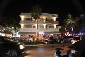 Ocean Drive nightlife in South Beach, Miami